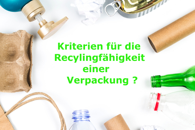 Verpackungen und Recycling - ein neuer Ansatz durch die Zentrale Stelle Verpackungsregister